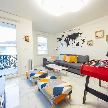 Le Lion D'Or - Parking - Netflix - Wifi - Nerf Apartment Bussy-Saint-Georges Luaran gambar